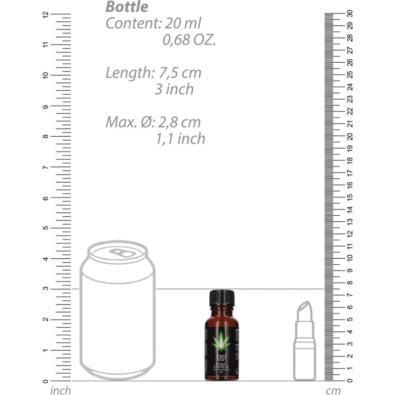 Olejek intymny CBD 20 ml Pharmquests shots